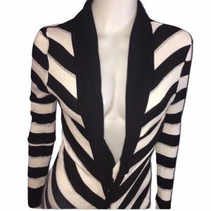 White House Black Market Striped Sweater Size Small